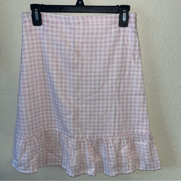 Draper James RSVP Pink Gingham Set Size XS Top and Size 4 Bottoms - Picture 5 of 9